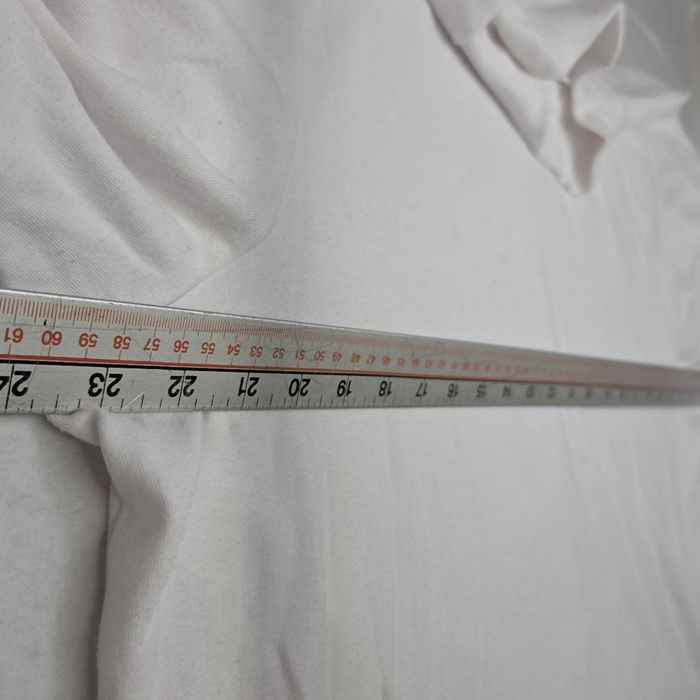 Women's cg.l.cg White Long Sleeve Tee Plus Size 2X - Picture 8 of 9